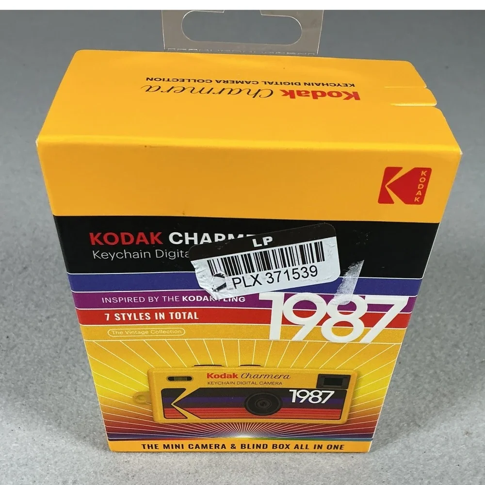 Kodak Charmera 1987 Mini Digital Camera Keychain Blind Box Retro Vintage NEW